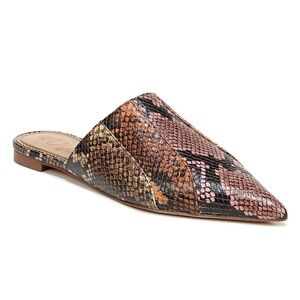 Same Edelman Seena mules snake print